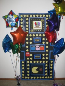 This was the Pac-Man board that Deb created.